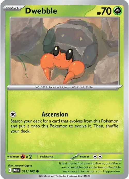 Dwebble - Reverse Holo