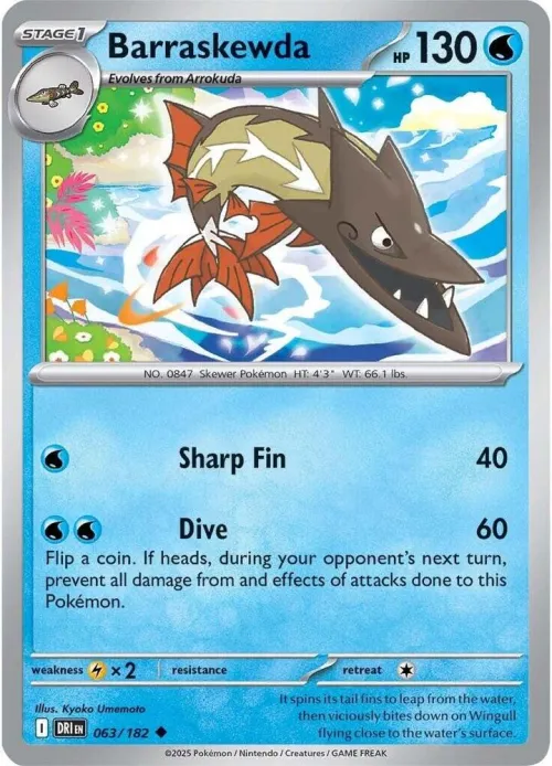 Barraskewda - Reverse Holo