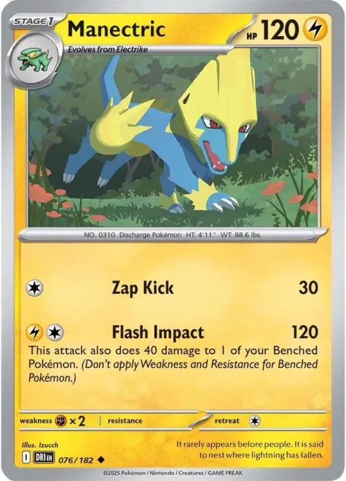Manectric - Reverse Holo