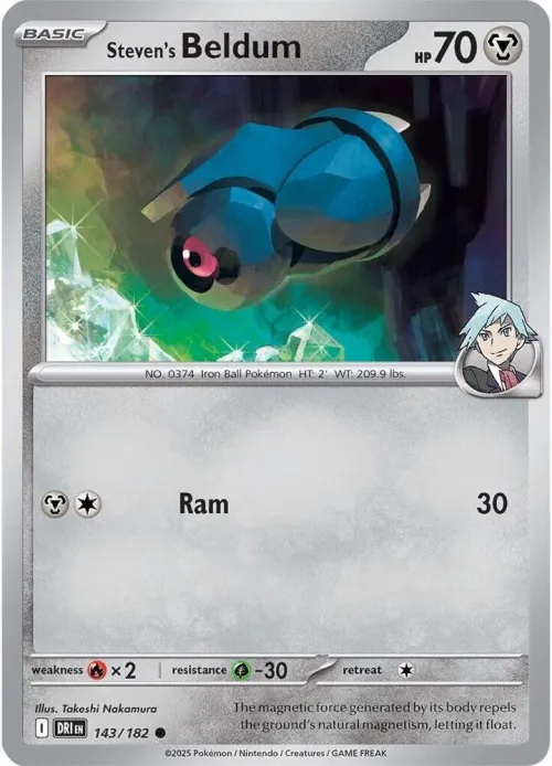 Steven's Beldum - Reverse Holo