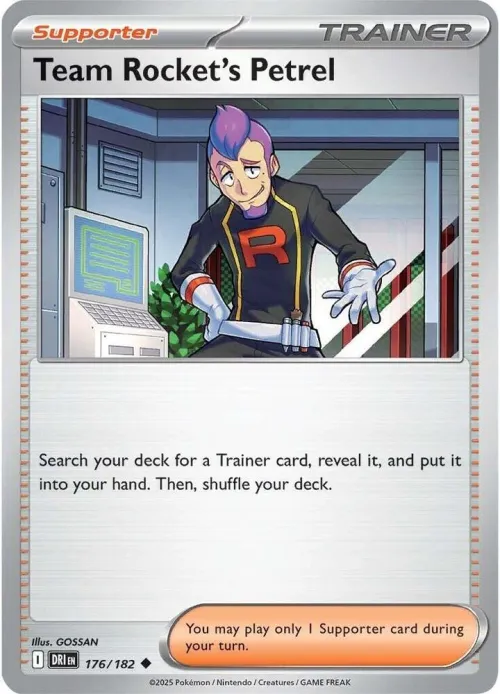 Team Rocket's Petrel - Reverse Holo