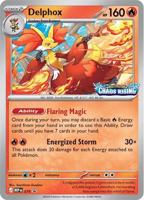 Delphox - Staff