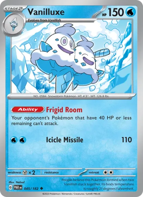 Vanilluxe - Reverse Holo