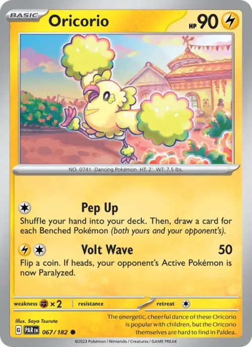 Oricorio - Reverse Holo