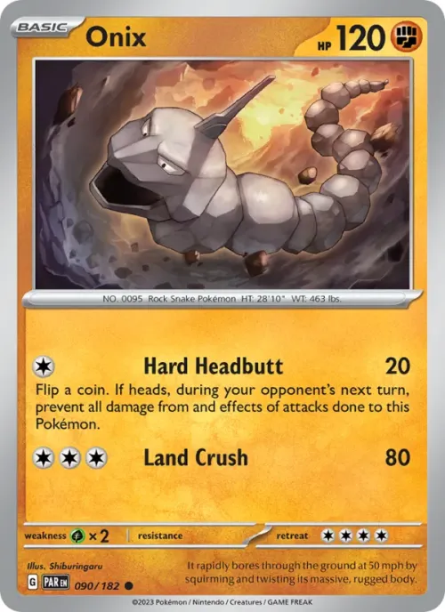 Onix - Reverse Holo