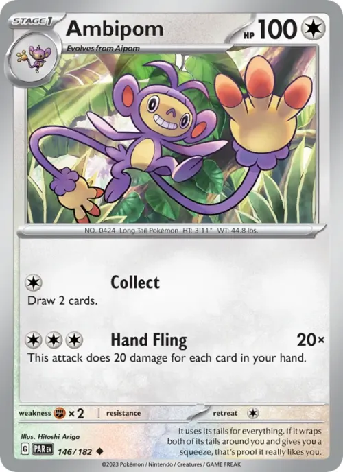 Ambipom - Reverse Holo