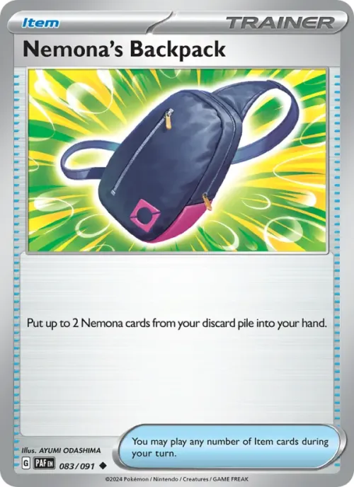 Nemona's Backpack - Reverse Holo