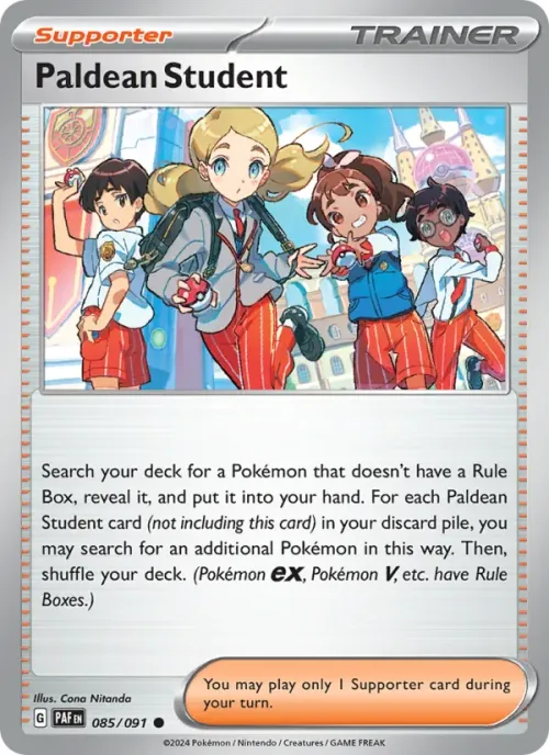 Paldean Student - Reverse Holo