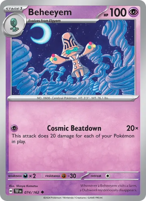 Beheeyem - Reverse Holo