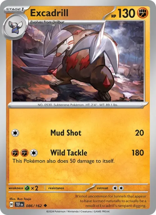 Excadrill - Reverse Holo