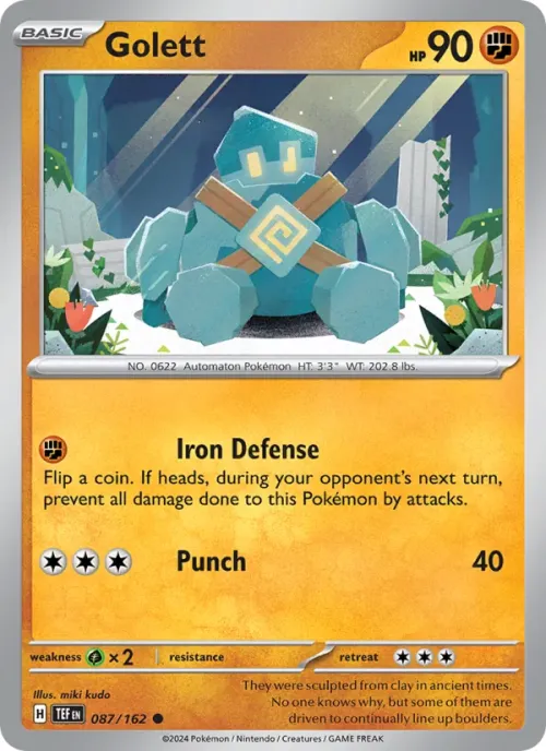 Golett - Reverse Holo