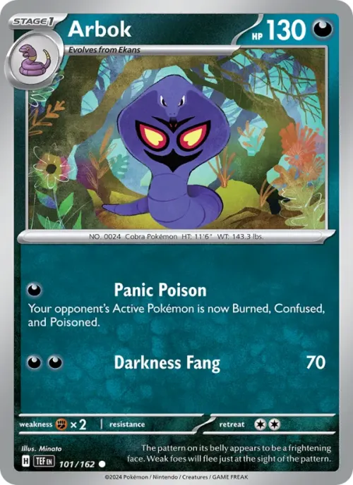 Arbok - Reverse Holo
