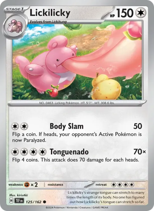 Lickilicky - Reverse Holo