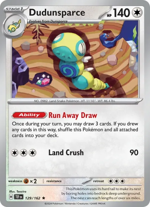 Dudunsparce - Holo