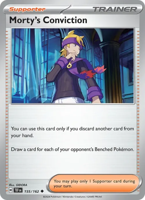 Morty's Conviction - Reverse Holo
