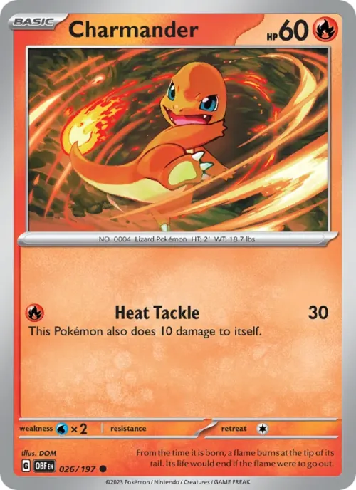 Charmander - Reverse Holo