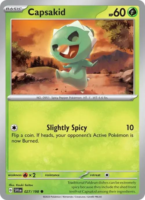 Capsakid - Reverse Holo