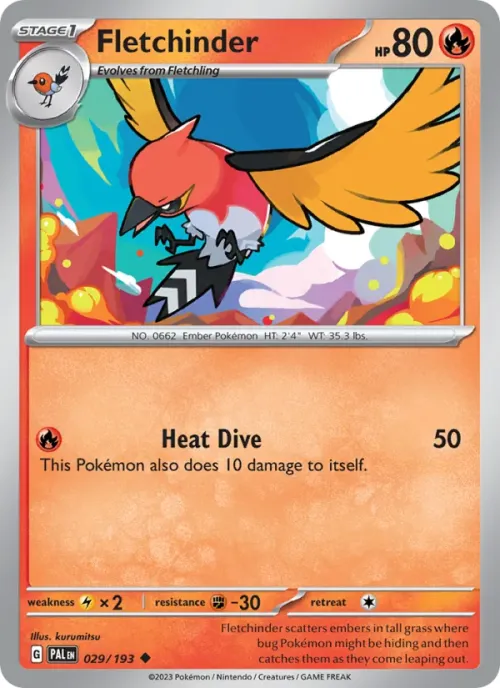 Fletchinder - Reverse Holo