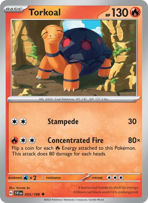 Torkoal - Reverse Holo