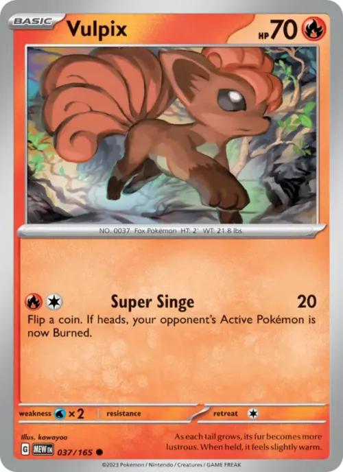 Vulpix - Reverse Holo