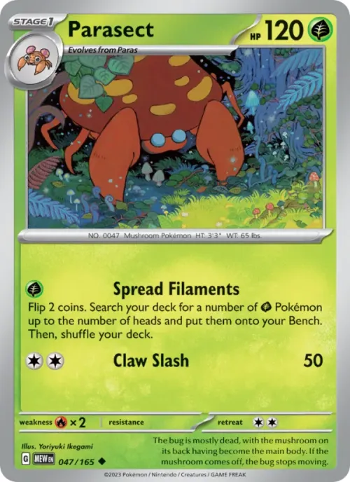 Parasect - Reverse Holo