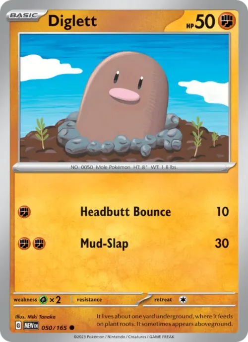 Diglett - Reverse Holo