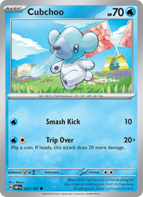 Cubchoo - Reverse Holo