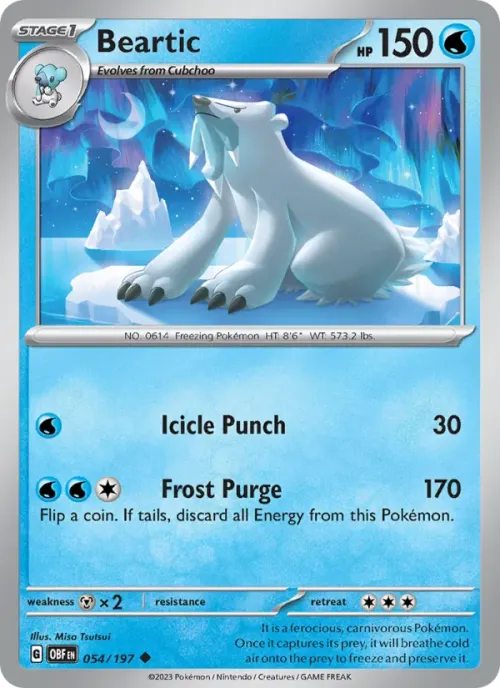 Beartic - Reverse Holo