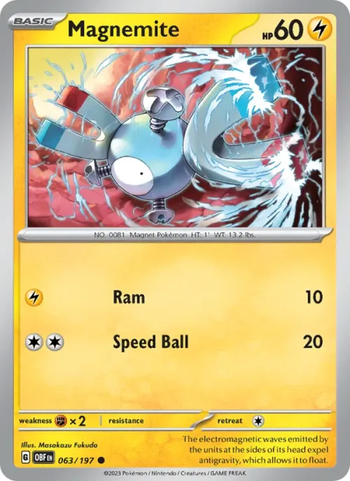 Magnemite - Reverse Holo