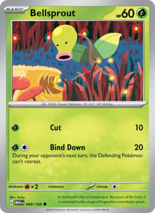 Bellsprout - Reverse Holo