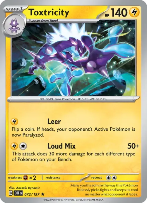 Toxtricity - Holo
