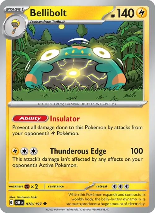 Bellibolt - Reverse Holo