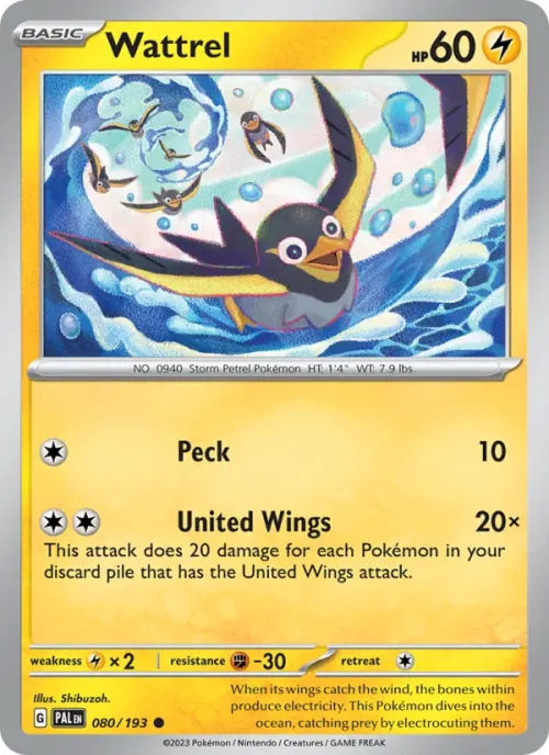 Wattrel - Reverse Holo