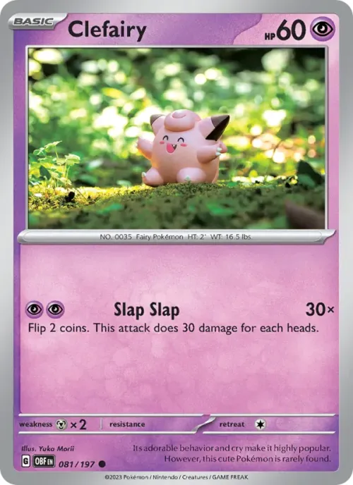 Clefairy - Reverse Holo