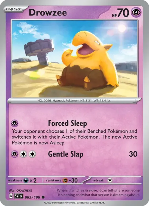Drowzee - Reverse Holo