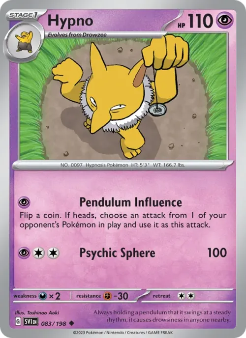 Hypno - Reverse Holo