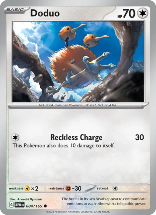 Doduo - Reverse Holo