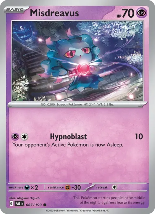 Misdreavus - Reverse Holo