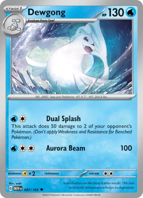 Dewgong - Reverse Holo