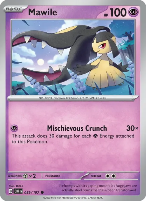 Mawile - Reverse Holo