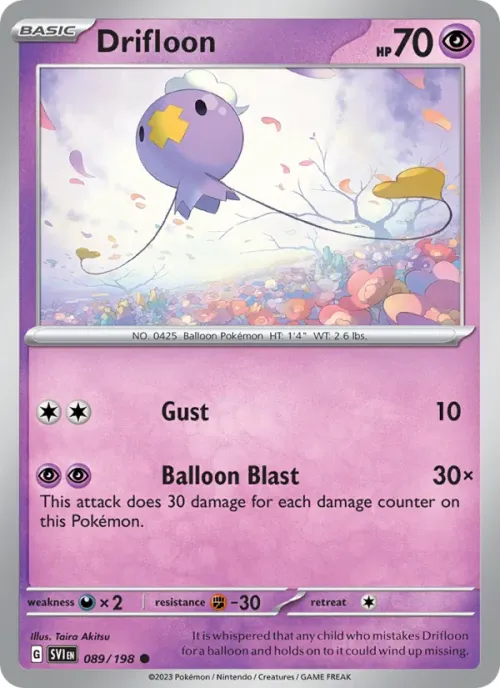 Drifloon - Reverse Holo