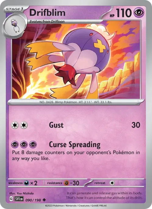 Drifblim - Reverse Holo