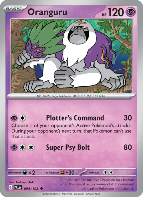 Oranguru - Reverse Holo