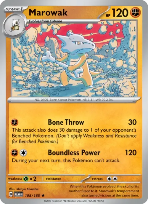 Marowak - Holo