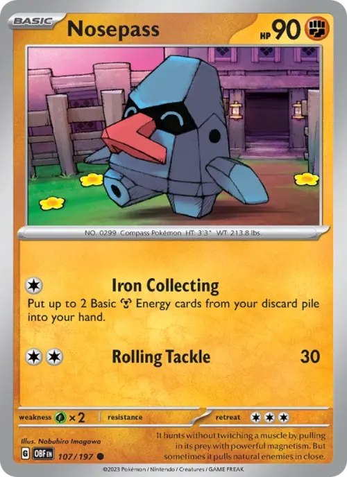 Nosepass - Reverse Holo