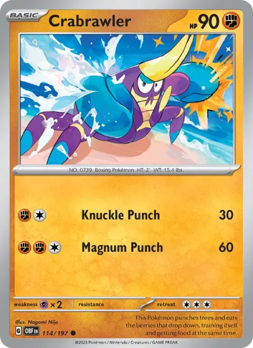 Crabrawler - Reverse Holo