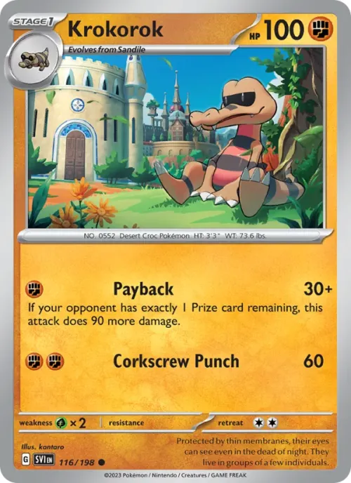 Krokorok - Reverse Holo
