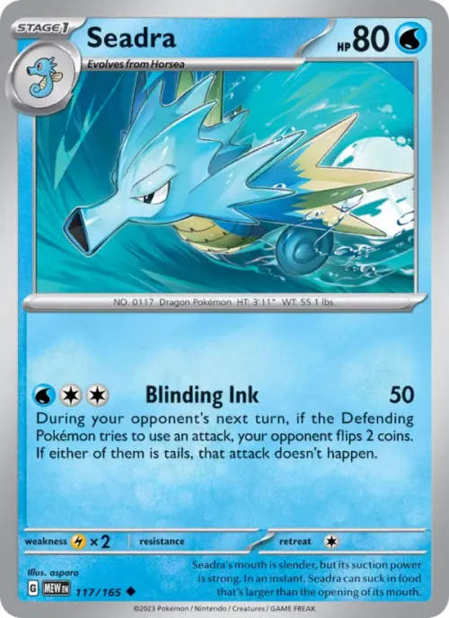 Seadra - Reverse Holo