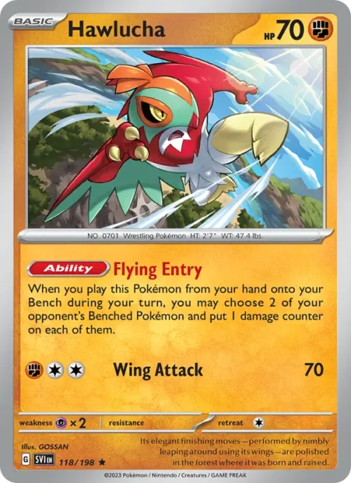 Hawlucha - Holo