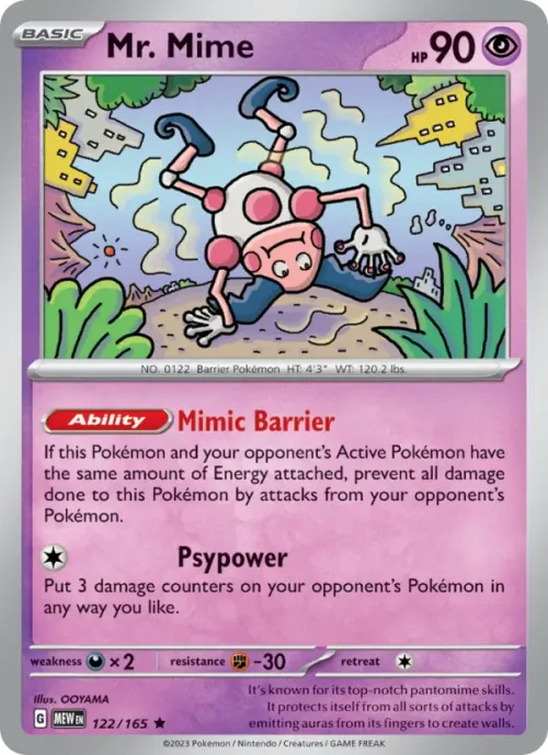 Mr. Mime - Holo